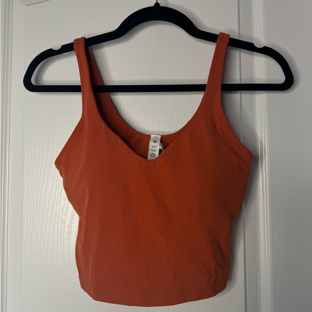 NWOT Lululemon Align Tank Top - Canyon Orange
